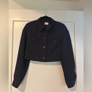 Aritzia Cropped Black Women's Jacket